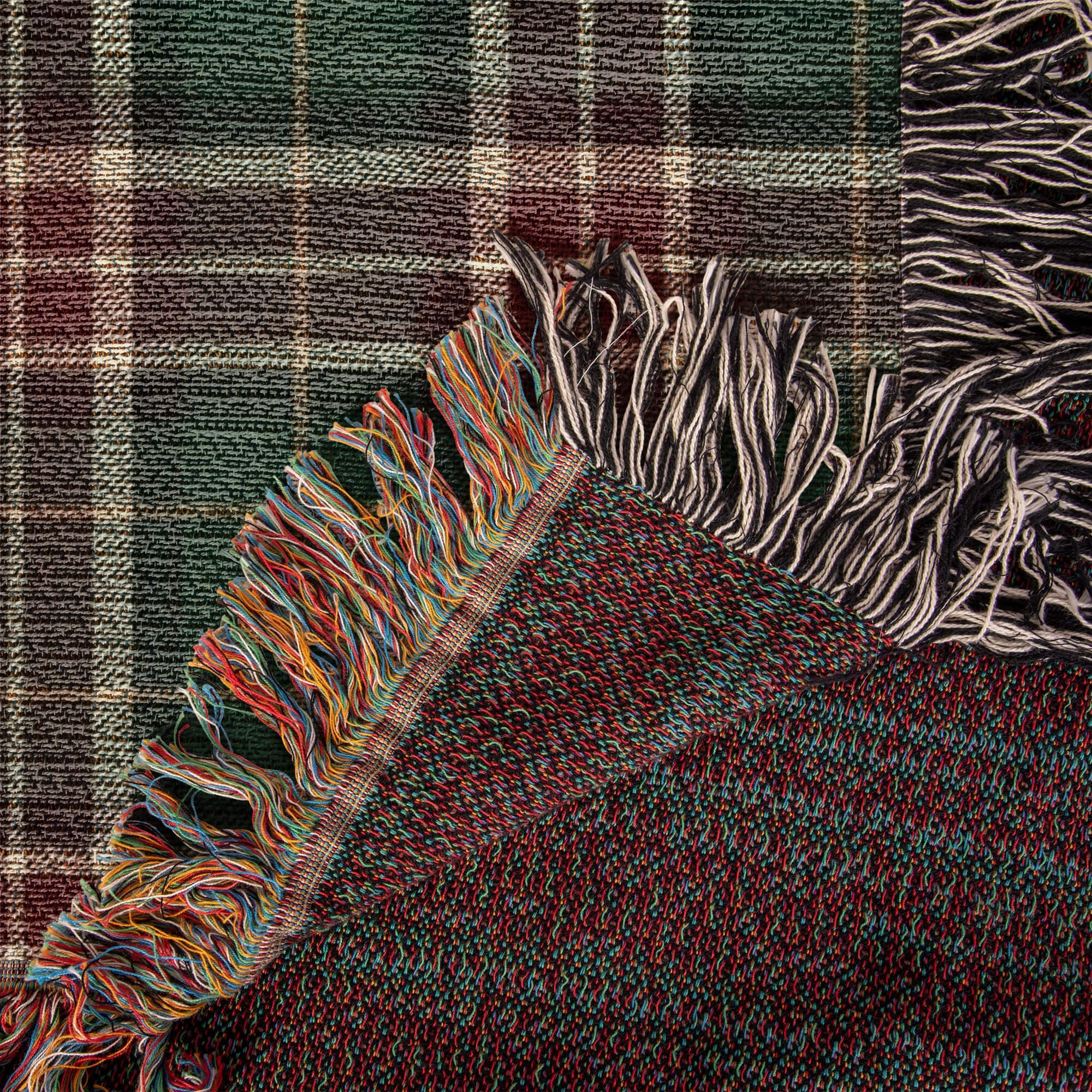 Personalized Irish Tartan Family Blanket