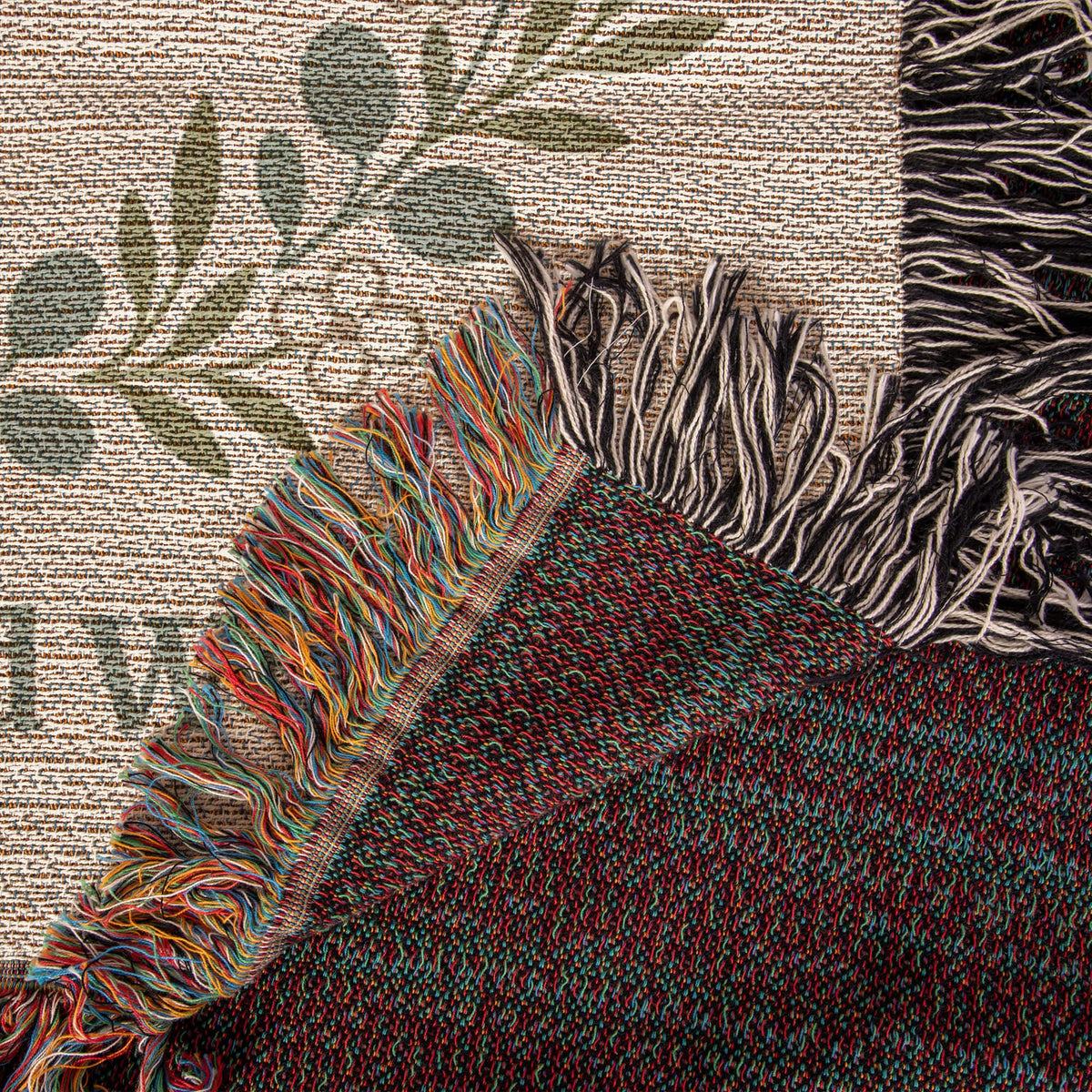 Artwork Heirloom Woven Blanket (Portrait)