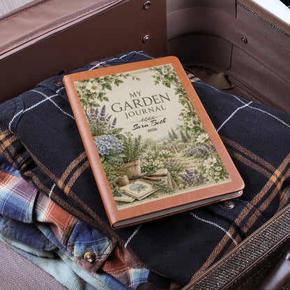 Personalized Garden Journal | Custom Gardening Notebook