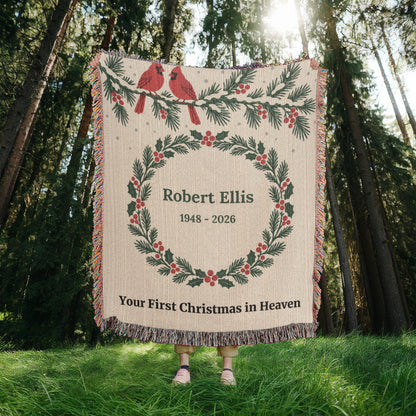 Artwork Heirloom Woven Blanket (Portrait)